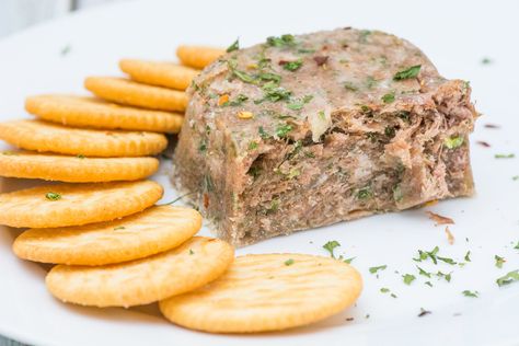 Mother's Faux Hog Head Cheese — The Bayou Belle Hoghead Cheese Recipe, Cajun Sausage Recipe, Head Cheese Recipe, Hog Head Cheese Recipe, Pork Head, Hog's Head Cheese, Recipe For Pork, Head Cheese, Cajun Sausage