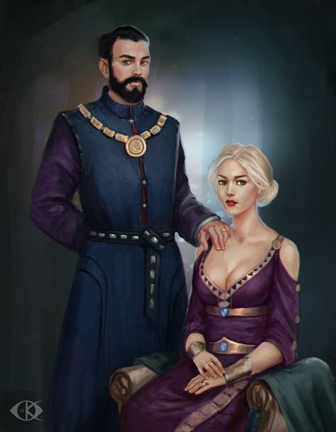 Game Of Thrones Books, Fantasy Couples, High Fantasy, Realistic Art, Fantasy Rpg, Medieval Fantasy, Dnd Characters, Couple Portraits, Character Portraits