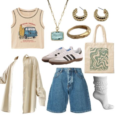 Baja California Outfits, Outfits For Los Angeles, Los Angeles Outfits Summer, Los Angeles Aesthetic Outfit, San Diego Outfits, Outfits Los Angeles, Los Angeles Aesthetic, Cali Trip, California Outfits