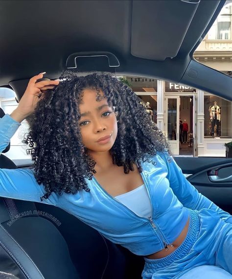 Sky Jackson, Skai Jackson, Braid Out, Black Celebrities, Twist Out, Coily Hair, Baddie Outfits Casual, Hair Journey, Nicki Minaj