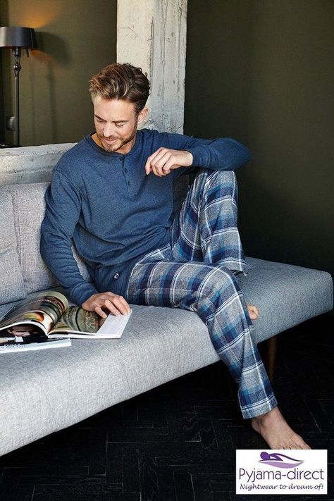 Pajama Photoshoot, Men Pyjamas, Lounge Wear Men, Mens Pyjamas, Winter Loungewear, Pajamas All Day, Mens Sleepwear, Mens Casual Dress Outfits, Night Suit