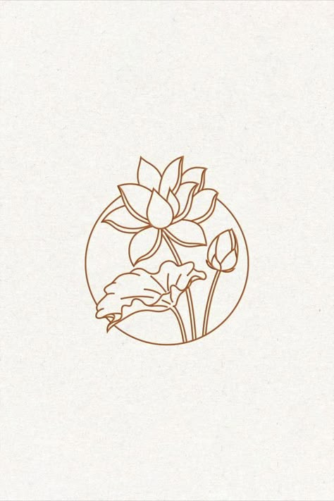 The lotus flower has always been a great inspiration to me no matter if I work on logo design, a simple illustration or some other branding project. Through the years I realized this is such a powerful symbol which explains why so many of my clients are compelled to it when it comes to logo design. I've selected a few of my favourite examples and gathered them in this collection. Check out my blog post to see the other case studies.  ... daha fazla Logo Design Inspiration Flower, Lotus Flower Illustration Design, Illustrator Logo Ideas, Lotus Motif Design, Lotus Graphic Design, Lotus Illustration Design, Lotus Logo Symbols, Cute Business Logo, Flower Logo Design Graphics