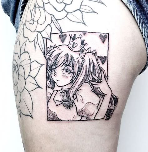 Vocaloid Tattoo Ideas, Miku Tattoo Ideas, Vocaloid Tattoo, Hatsune Miku Tattoo, Miku Tattoo, Beloved Tattoo, Manga Tattoo, Anime Tattoo, Anime Tattoos