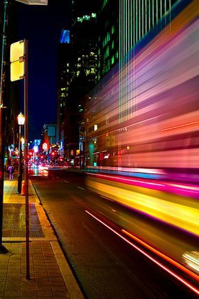 The speed of New York CIty. Shutter Speed Photography, Berlin Photography, Light Painting Photography, Rainbow Road, Blur Photography, Slow Shutter, Long Exposure Photography, Light Trails, Exposure Photography