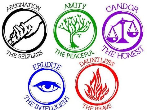 Which Faction Are You-Candor, Abnegation, Erudite, Dauntless or Amity. Or Could You Break The System And Be Divergent?! They put me in Erudite :.( what faction r u in? Dauntless Symbol, Divergent Symbols, Divergent Tattoo, Eric Divergent, Divergent Factions, Divergent Book, Divergent Fandom, Divergent Quotes, Divergent Funny