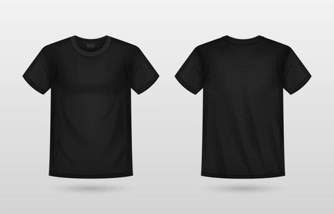 3d Tshirt Mockup, Mockup Tshirt Black, Tshirt Mockup Free, Black T Shirt Mockup, Mockup Camisa, Black Shirt Mockup, Dtf Designs, Plain Black T Shirt, Royal Blue Shirts