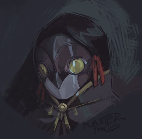 Plague Knight, Plague Doctors, Adventure Time Art, Plague Doctor, Transformers Art, Robots Concept, Robot Concept Art, 2d Art, Painting Style