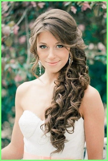 Sanggul Modern, Side Curls, Side Updo, Wedding Hair Side, Side Swept Hairstyles, Side Hairstyles, Wedding Hair Down, Hairstyle Look, Braid Hairstyles