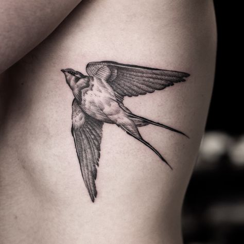 Swallow Hand Tattoo, Swallow Bird Tattoo, Tattoo Swallow, Swallow Tattoo Design, Swallow Bird Tattoos, Small Bird Tattoos, Globe Tattoos, Girl Back Tattoos, Swallow Tattoo