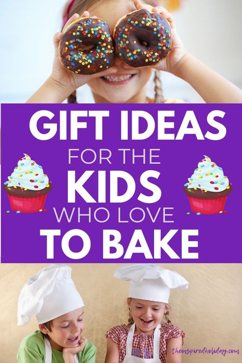 Do you know a child that loves to bake? This gift guide is filled with the best baking gifts for kids. Find interesting and unique gift ideas for kids that love to make cakes, cookies, cupcakes and all the best baked goods. #bakinggifts #giftideasforkids #kidswhobake #kidsinthekitchen Drink Gifts, Family Culture, Birthday Present For Husband, Cupcake Apron, Cooking Gifts, Princess Cookies, Kid Cupcakes, Unique Gifts For Kids, Gift Ideas For Kids