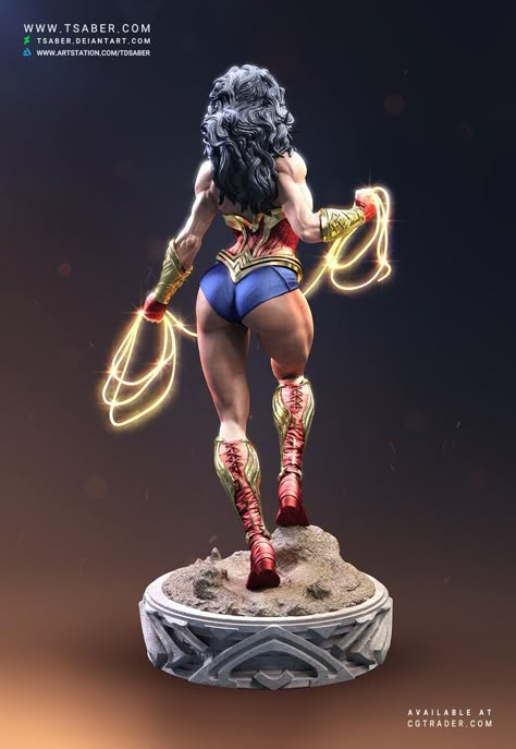 Wonder Woman Statue, Amazonian Warrior, Woman Statue, Marvel Statues, Character Statue, Wonder Woman Art, Dc Collectibles, Frank Frazetta, Comics Girls