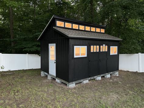 Cass’ DIY Paradise - Tuff Shed And Cass Makes Home Tuff Shed, Plastic Sheds, Shed Doors, Workshop Design, Storage House, Transom Windows, Residential Doors, She Sheds, Tack Room