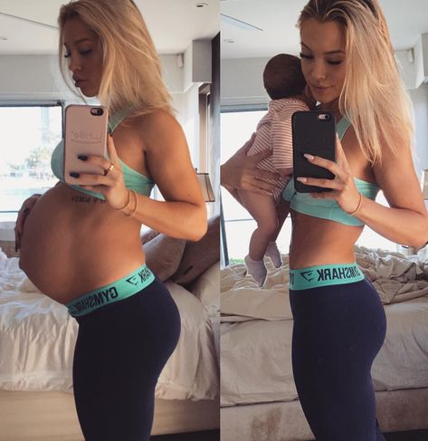 Exercise For Pregnant Women, Tammy Hembrow, Pregnancy Goals, Lose 5 Pounds, Funny Family, Cardio Gym, Baby Weight, Pregnancy Outfits, Family Mom