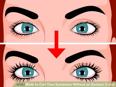 Image titled Curl Your Eyelashes Without an Eyelash Curler Step 7 Makeup For Grey Dress, Makeup Over 50, Heated Eyelash Curler, How To Grow Eyelashes, Curl Lashes, Long Lasting Curls, Mascara Waterproof, Curling Eyelashes, Unwanted Hair Removal