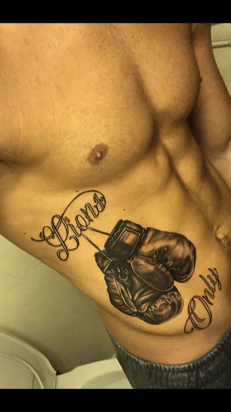 Boxing Glove Tattoos, Boxing Tattoo Ideas For Men, Boxing Glove Tattoo, Tattoo Boxing, Armor Sleeve Tattoo, Boxing Tattoo, Boxing Gloves Tattoo, Grandpa Tattoo, Boxing Tattoos