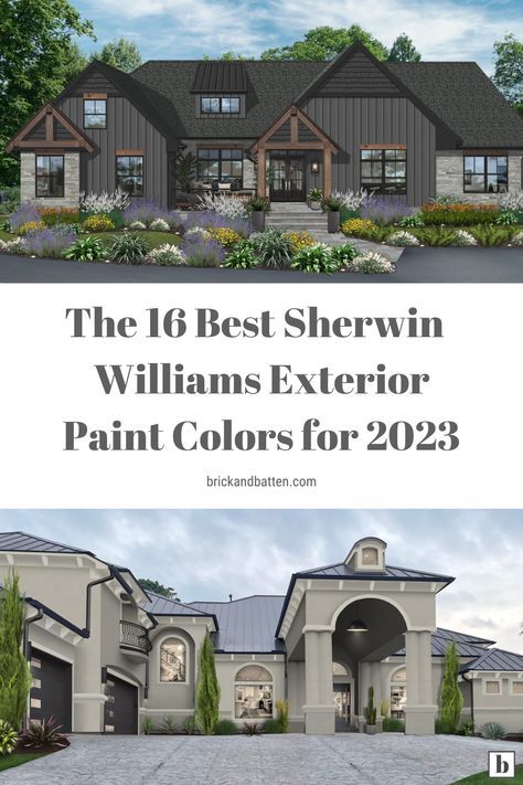 Exterior Paint Colors For House Sherwin Williams, Exterior Paint Trends 2023, Sherwin Williams Exterior Paint Colors 2023, Home Exterior Colors 2023, Sherwin Williams Farmhouse Colors Exterior, Best Outdoor Paint Colors For House, Top Exterior Paint Colors For 2023, Outdoor House Paint Colors 2023, Sherwin Williams Farmhouse Colors 2023