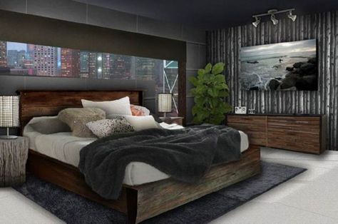 Young Adult Male Bedroom Ideas - Bedroom Design Ideas Bedroom Male, Men Bedroom Ideas, Young Mans Bedroom, Bed Frame Ideas, Bachelor Bedroom, Male Bedroom Ideas, Man Bedroom, Men Bedroom, Masculine Bedroom