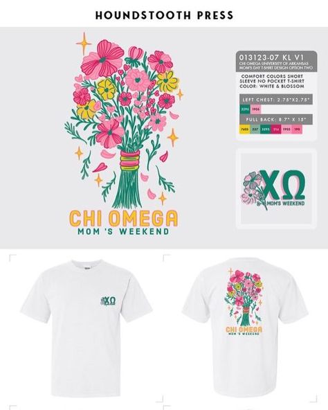 Moms Day Sorority Shirt, Sorority Moms Day Shirts, Moms Day Sorority, Moms Weekend Sorority, Sorority Moms Day, Greek Merch, Sorority Parents Weekend, Sorority Activities, Sorority Social Themes