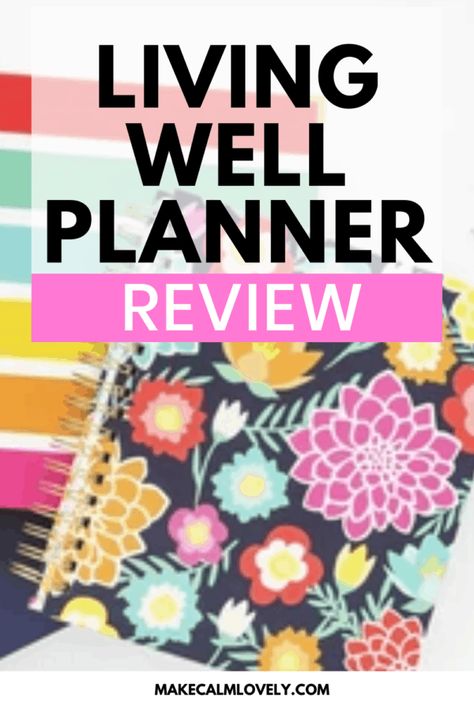 Living Well Planner Review #Living Well Planner #Planner #Planner reviews Living Well Planner, Block Scheduling, Budget Tracking, Planner Review, Finance Goals, Organized Life, Monthly Goals, Goal Planning, Weekly Planning