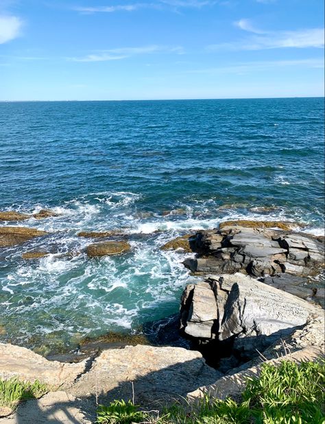 View from the Cliff Walk in Newport, RI #CLIFF #CLIFFwalk #newport #rhodeisland Cliff Walk Newport Ri, Newport Cliff Walk, The Cliff, Newport Ri, Rhode Island, Newport, Walk In, Walking