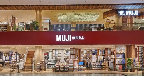 MUJI Jewel Changi Airport | MUJI Muji Store Design, Muji Shop, Muji Interior Design, Muji Interior, Muji Store, Jewel Changi Airport, Stores In Japan, Japanese Clothing Brands, Airport Shopping