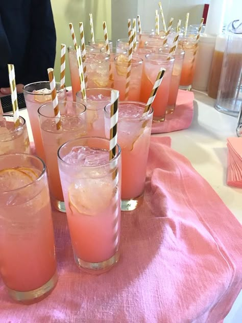 Pink drinks from a Pretty in Pink Bat Mitzvah Birthday Party on Kara's Party Ideas | KarasPartyIdeas.com (3) Rose Pink Birthday Party Ideas, 40th Birthday Ideas For Women Pink, Pink And White Party Ideas, Pink And White Birthday Party Ideas, Pink Drinks For Party, Fourteenth Birthday Party Ideas, Pink Birthday Snacks, 14tg Birthday Party Ideas, Light Pink Birthday Theme