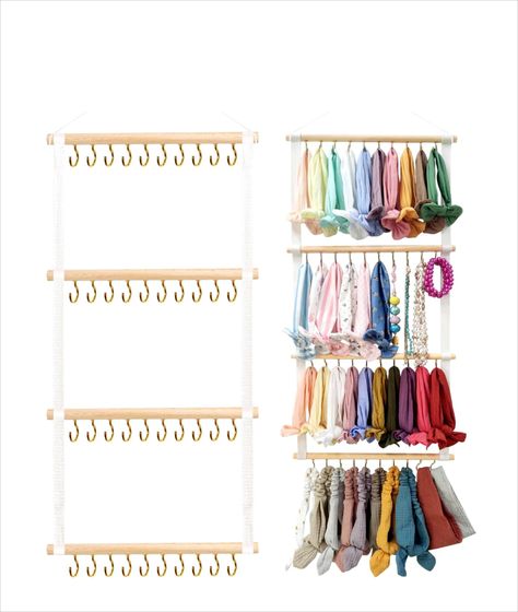 HEADBAND ORGANIZER POVETIRE Accessories Headbands Baby Headband Holders, Hair Accessories Organizer, Hair Accessories Display, Headband Storage, Decor For Nursery, Hair Bow Organizer, Headband Organizer, Hair Accessories Storage, Bow Organizer