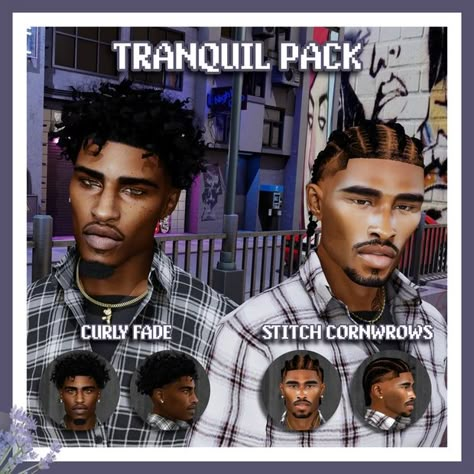 TRANQUIL PACK | Patreon Khadijah Sims 4, Sims 4 Cc Curly Afro Hair, Sims 4 Cc Female Pjs, How To Get All Sims 4 Packs For Free, Locs Cc Sims 4, S4cc Male Hair, Ts4 Facial Hair, Sims 4 Diner Cc, Sims 4 Gay Male Cc