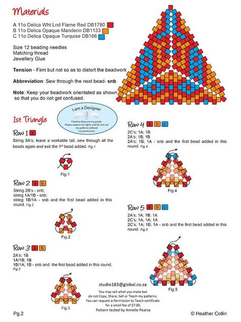 Bead Loom Tutorial, Heather Collins, Seed Bead Loom, Anting Manik, Beaded Patterns, Seed Bead Jewelry Patterns, Beadwork Tutorial, Bead Weaving Tutorials, Japanese Beads