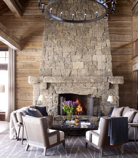 Victoria Hagan, Country Fireplace, Western Living Room, Fireplaces Ideas, Montana Ranch, Modern Rustic Living Room, Bohemian Farmhouse, Interior Renovation, Instagram Time