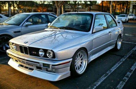 BMW E30 M3 silver Bmw E30 M, Bmw 325, Classic Bmw, Bmw E30 M3, E30 M3, Bmw Love, Sports Sedan, Bmw E30, Toyota Cars