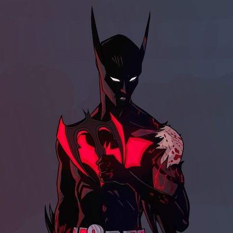 Quick Batman Beyond art! #batman #batmanbeyond #dc #fanart #art #artist #comicart #superhero Batman Beyond Art, Neo Gotham, Batman Beyond Terry, Dc Fanart, Talia Al Ghul, Arkham City, Batman Beyond, Bat Family, Gotham