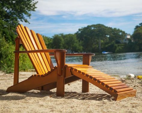 DIY Adirondack Chair (with pull-out footrest) - Album on Imgur Diy Adirondack Chair, Cedar Lumber, Lower Back Support, Carriage Bolt, Diy Posts, Town Square, Adirondack Chairs, Western Red Cedar, Wooden Chair