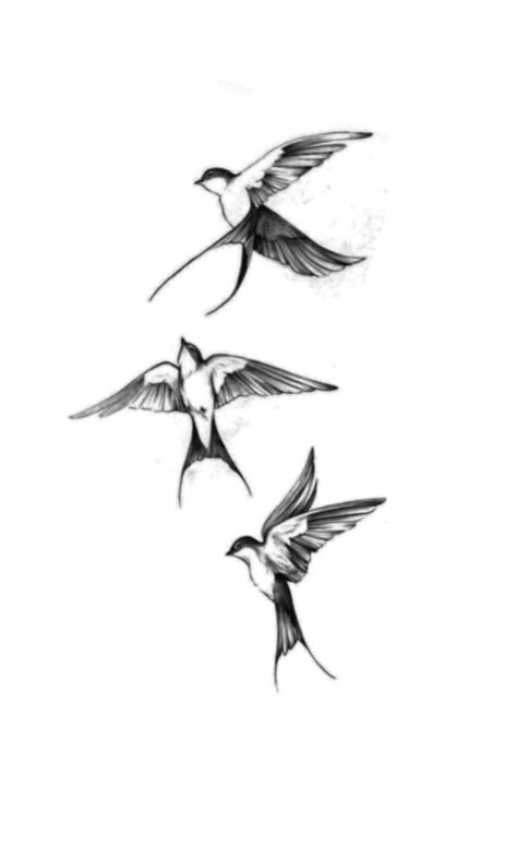 Flying Bird Tattoo Men, Golondrinas Tattoo, France Tattoo, Swallow Tattoo Design, Swallow Bird Tattoos, Full Neck Tattoos, Bird Tattoo Men, Little Bird Tattoos, Bird Tattoos For Women