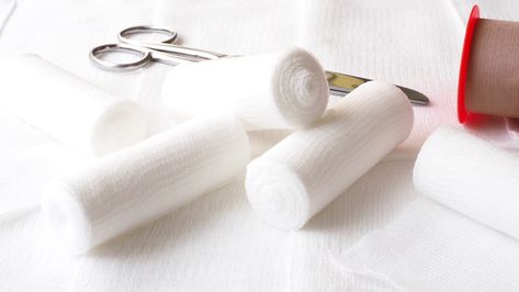 Medical bandages with scissors and sticking plaster. Medical equipment. Stock Footage #AD ,#scissors#sticking#Medical#bandages Bandage Medical, Medical Equipment, Stock Footage, Stock Video, Medical