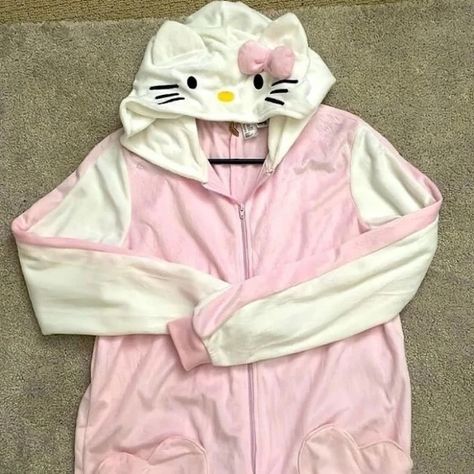 Just found this amazing item on AliExpress. Check it out! $13.39  30％ Off | Cute Cat Hooded Sweater Women's Clothing Girly Style Print Hooded Zip Up Y2K Retro Hooded Sweater Kawaii Clothes Sweatshirt Cute Hello Kitty Clothes, Matching Hello Kitty Outfits, Pijama Da Hello Kitty, Cute Hello Kitty Outfits, Onesie Ideas Women, Cute Onesies For Women, Matching Hello Kitty Pajamas, Hello Kitty Stuff To Buy, Hello Kitty Clothes Aesthetic