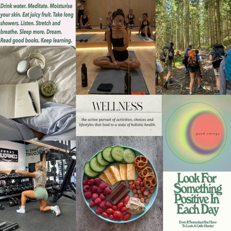 Health and wellness is the big thing for 2024, that girl, vision board, 2024, aesthetic, mood board, balance 2024 Health Vision Board, Health Vision Board Photos, Wellness Vision Board, Health Vision Board, 2024 Intentions, Girl Vision Board, 2024 Aesthetic, Vision Board Photos, Vision Board Inspiration