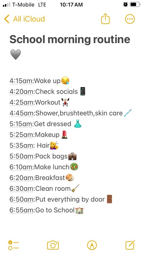 Morning Routine Schedule, Tips For Middle School, School Morning, Barbie Funny, Morning Routines, Making Lunch, Clean Room, Morning Routine, Middle School