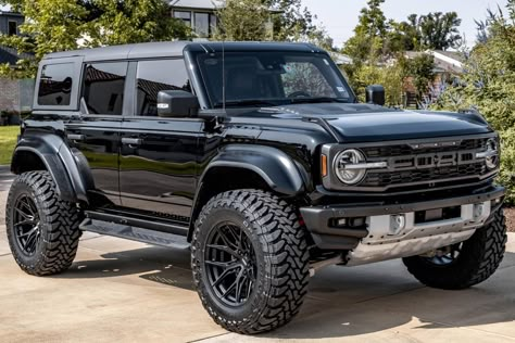 2023 Ford Bronco Raptor for Sale - Cars & Bids Toyota Bronco, Bronco Ford 2023, Matte Black Bronco, Blacked Out Ford Bronco, All Black Ford Bronco, Blacked Out Bronco, Ford Bronco Wildtrak 2023, 2023 Ford Bronco Raptor, Bronco Raptor Black