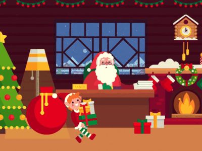 Christmas Opener by Helen Yomi - Dribbble Christmas Gif Animation, Gif Christmas, Happy Holidays Gif Animation, Christmas Animation, Christmas Illustrations, Gif Christmas Wallpaper, Christmas 3d Illustration, Christmas Wallpaper Gif Pc, Christmas Tree Gif