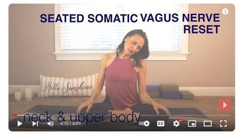 Reset your Vagus Nerve with this yoga session Heat Damaged Hair, Cranial Nerves, Vagus Nerve, Autonomic Nervous System, Improve Sleep Quality, Body Awareness, Improve Sleep, Lack Of Sleep, Improve Digestion