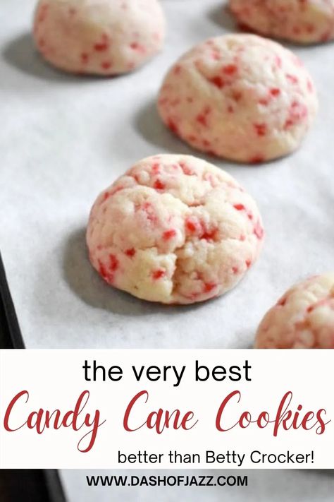 Drop Christmas Cookie Recipes, Candy Kisses Cookies, Christmas Eve Cookies, Vintage Christmas Cookies Recipes, Christmas Cookies With Candy Canes, Peppermint Drop Cookies, Peppermint Candy Cane Cookies, Christmas Drop Cookies Recipes, Crushed Candy Cane Cookies