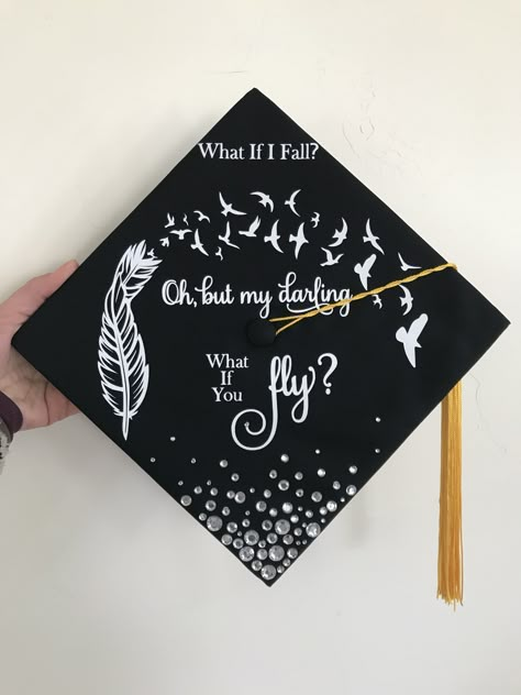 Cap And Gown Cap Decorations, Inspirational Graduation Caps, Halloween Graduation Cap, Graduation Cap Designs For Lost Ones, I Did It For My Angels Grad Cap, Grad Cap Designs Rhinestone, Graduation Cap Designs Finally, I Did It For Them Graduation Cap, She Doesnt Even Go Here Graduation Cap