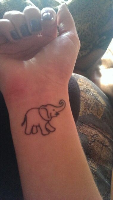 Cute Elephant Tattoo, Tattoo Elephant, Elephant Outline, Bohemian Tattoo, Elephant Tattoo Design, Tattoos Mandala, Elephant Tattoo, Elephant Tattoos, Up Tattoos