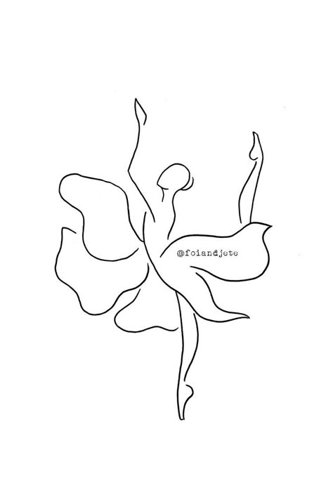 Ballet Dance Studio Design, Dancer Outline Drawing, Poster Handmade Ideas, Ballet Line Drawing, Ballerina Line Drawing, Dancer Silhouette Art, Ballet Line Art, Dancer Drawing Simple, Dancer Art Drawing