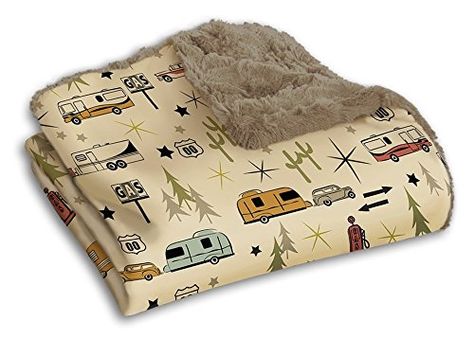 Camp Casual CC-005RT Multi-Color 50"X60" Road Trip Gray (The Throw) Camp Casual Coziest Blanket, Grey Blanket, Camping Inspiration, Couch Throw Blanket, Around The Campfire, Camping Decor, Winter Blankets, Camping Blanket, Gray Blanket