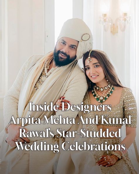 Take a peek inside designers Arpita Mehta and Kunal Rawal’s star-studded wedding celebrations. There's trendy fashion, sentimental touches and a bunch of sweet somethings shared between the designer couple in here. 🔗 TAP LINK IN BIO!

#realwedding #khushmag #khushwedding #ArpitaMehta #KunalRawal #celebritywedding #indianwedding #hinduwedding Kunal Rawal, Arpita Mehta, Mehndi Ceremony, Wedding Planning Timeline, Wedding Inside, Beauty Hair Makeup, Asian Bride, Hindu Wedding, Wedding Videography