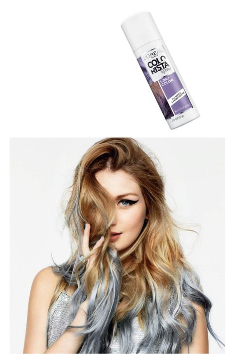 L'Oreal Paris Colorista 1-Day Temporary Hair Color Spray, Pastel Lavender, 2 Ounces Gray Hair Spray, Temporary Hair Color Spray, Hair Color Spray, Color Conditioner, Pastel Lavender, Temporary Hair Color, Hair Color Pastel, Color Spray, Hair Coloring