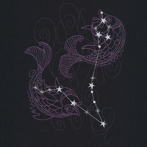 Constellations Pisces, Pisces Design, Solar System Birthday, Balcony Ceiling, Pisces Constellation Tattoo, Tattoo Text, Mandela Tattoo, Pisces Tattoo Designs, Peacock Images