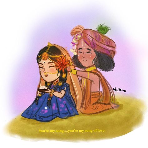 15 mins doodle . . #purelove #radha #krishn #illustrators #artofinstagram #loveis #chibilove #chibiarts #animeedits #lordkrishna #radharani… Krishna And Radha, Krishna Drawing, Radha Krishna Quotes, Little Krishna, Krishna Statue, Baby Krishna, Radha Krishna Wallpaper, Cartoon Photo, Lord Krishna Wallpapers